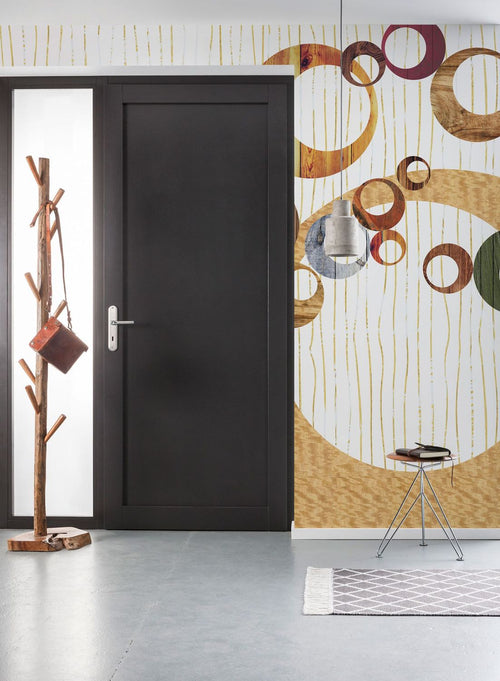 Sanders & Sanders fotobehang kunst multicolor - 400 x 250 cm - 611904