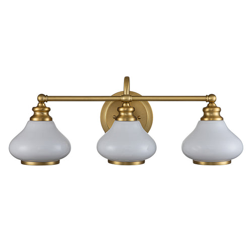 Elstead Hinkley Ainsley Wandlamp Geborsteld Messing, IP44