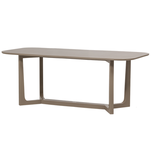 WOOOD eettafel Ferion - Mango Hout - Mud - 76x180x90 - vtwonen shop