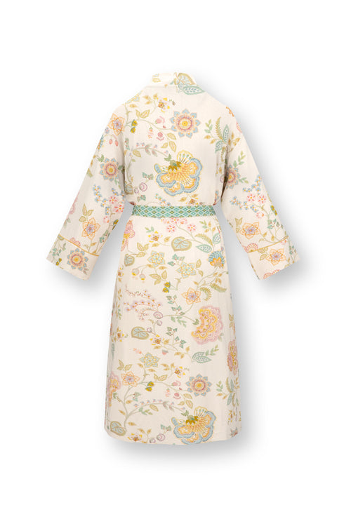 Pip Studio - Noa Kimono - Dames - Buenas Noches - Wit - M - vtwonen shop
