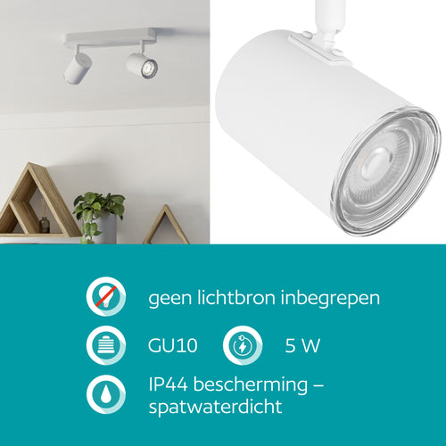 EGLO spot Consuma 1 - gu10 - 28 cm - wit