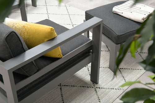 Bolsena balkonset - 5-delig - arctic grey - reflex black - vtwonen shop