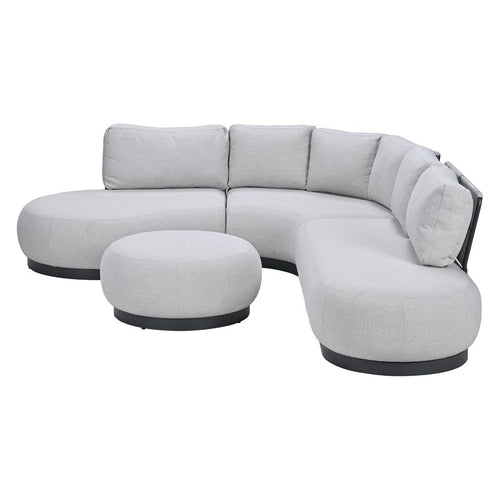 Garden Impressions Loungeset San Jose 4-delig links - valley sand