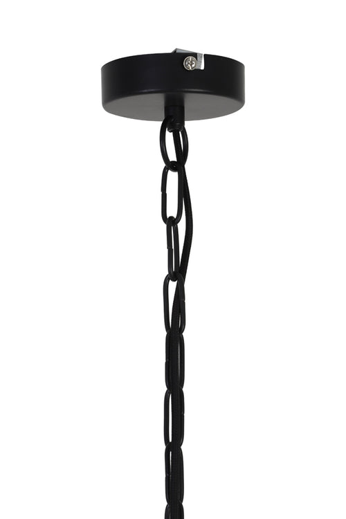 Light & Living hanglamp Meya - 30x30x37 - zwart