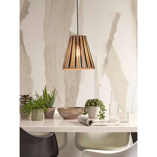 GOOD&MOJO hanglamp Merapi - bruin - Ø30cm - vtwonen shop