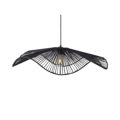 Leitmotiv hanglamp Sombra Large - zwart - 80x80x19cm - vtwonen shop