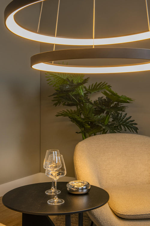 Lucide hanglamp VIDAL - Geïntegreerde LED - Zwart