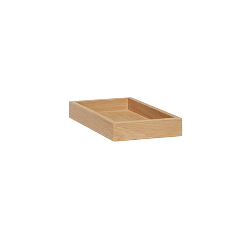 Hübsch bureau-organizer Rail - mdf/eikenfineer/eikenhout - 25x14x4, 25x33xh6cm - vtwonen shop