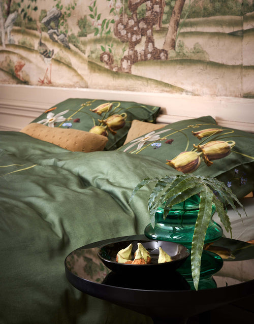 Essenza Ficaria dekbedovertrek - Lits-Jumeaux - 240x200/220 cm - Greenish