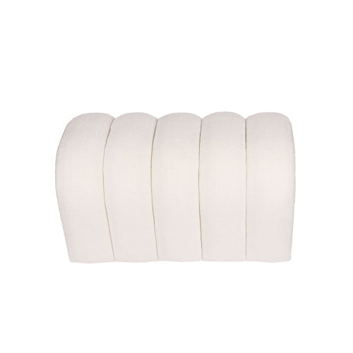 S|P Collection - Poef 77x44xH43cm cloud beige Brume