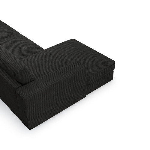 Sia Home -  WILL - Corduroy - Zwart - 304cm