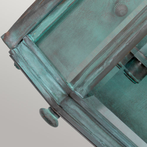 Elstead Holborn Buitenwandlantaarn Verdigris, IP44