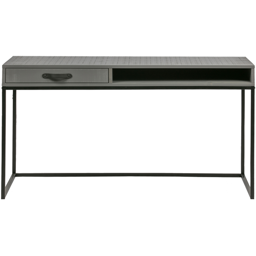 WOOOD bureau Morris - Grenen - Leem - 75x130x58 - vtwonen shop