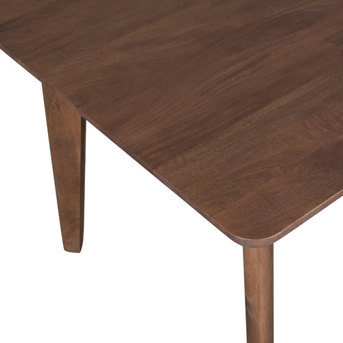 DÉJA Living Eettafel Mitchel - Rechthoek Donkerbruin Hout - 200x100x76cm