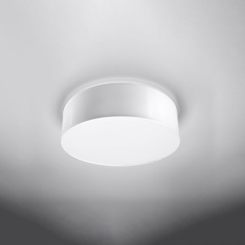 Sollux Lighting Plafondlamp ARENA 35 wit - 35x35x11cm