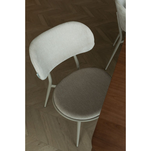 Zuiver Lieve Eetkamerstoelen Beige - Set van 2