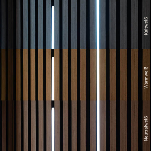 HOME DELUXE - LED-lichtstrip voor akoestisch paneel NOX - starterset XL - 4 x 80 cm - vtwonen shop