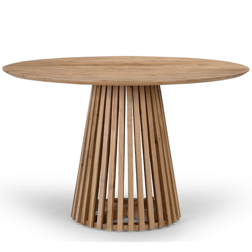 Giga Meubel Eettafel Seppe - Rond - Acaciahout - 120cm