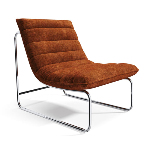 Sia Home -  VINTY - Fluweel met structuur - Terracotta - 67.5cm - vtwonen shop