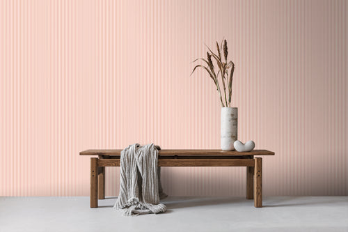 Sanders & Sanders behang strepen roze - 50 x 900 cm - 935385