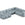 Cosmopolitan Design Panoramische hoekbank rechts Loretto 5-zits, structurele stof grijs - 250x345x68cm