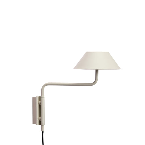 Hübsch wandlamp Cover - ijzer/polycarbonaat - 30x30xh25cm