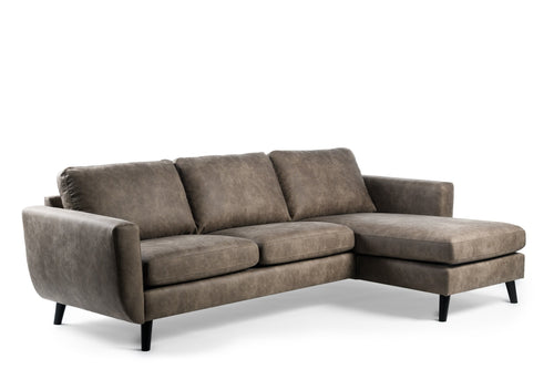 Duverger® 3-zitbank Savannah - taupe - chaise longue links of rechts - vtwonen shop