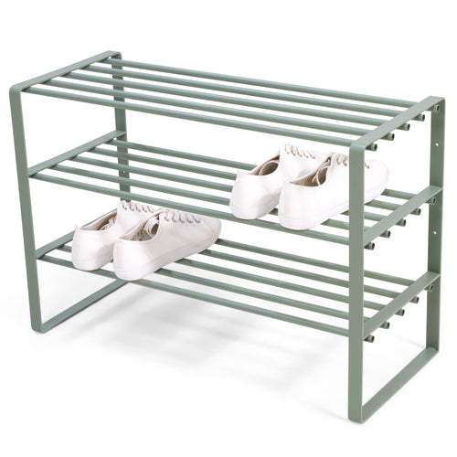 Spinder Design schoenenrek Rex SR 2 - Dusty Green - 12 paar schoenen - vtwonen shop