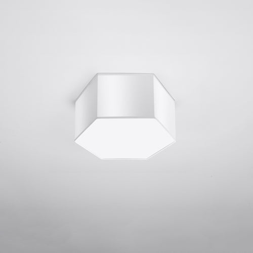 Sollux Lighting Plafondlamp SUNDE 15 wit - 30,5x26,5x15,5cm