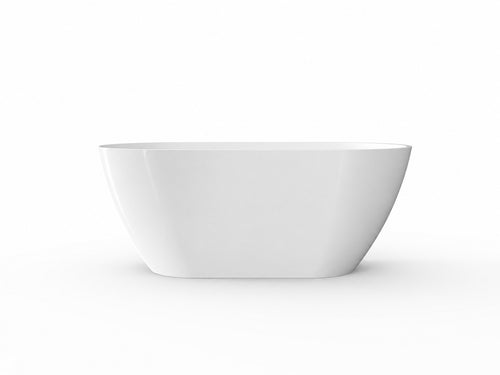 Badplaats Ligbad Bahia 170 x 75 x 58 cm – Vrijstaand Bad – Hoogglans wit