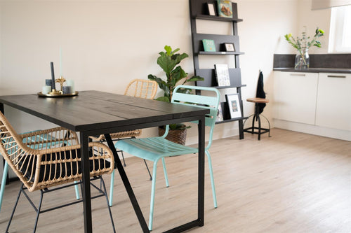 MaximaVida industrieel metalen tafelonderstel Boston 90 cm zwart - vtwonen shop