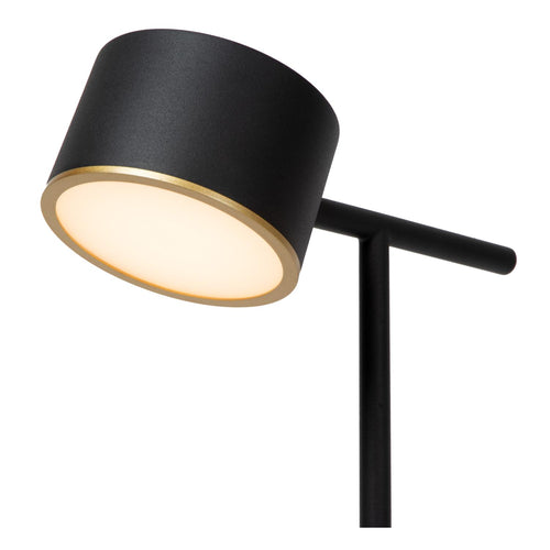 Lucide tafellamp GIAN - Geïntegreerde LED - Zwart