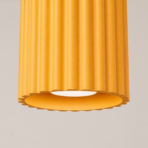 Sollux Lighting Plafondlamp AURA 1 geel GU10 - 10x10x10cm