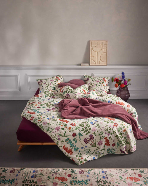 Essenza Marigold dekbedovertrek - Lits-Jumeaux - 240x200/220 cm - Vanille