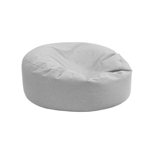 HOME DELUXE XXL Outdoor zitzak CLOUD met hocker - Lichtgrijs - vtwonen shop