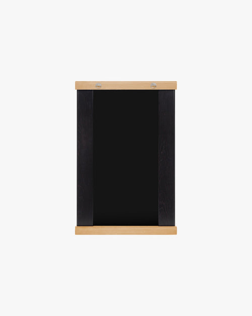 noo.ma Lun wandspiegel 75 x 50 cm, massief eiken