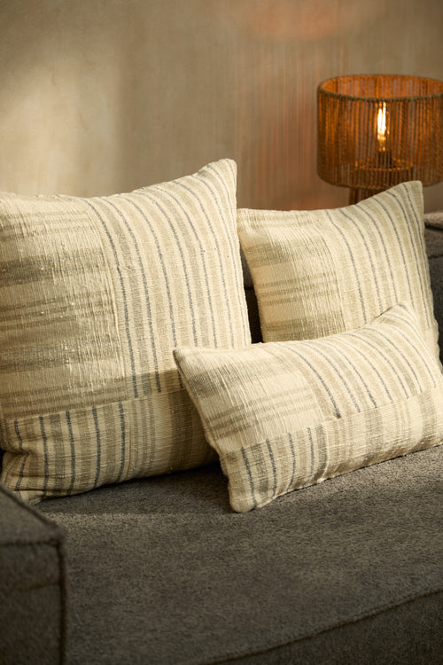 Calma House Kussenhoes Bacoli - Donkergrijs - 45x45