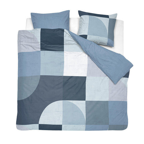 Cinderella - Dekbedovertrek Rune - 200x220 cm - Blauw