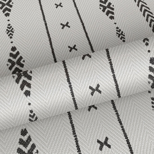 Sanders & Sanders behang etnisch motief beige en zwart - 53 cm x 10 m - 640521