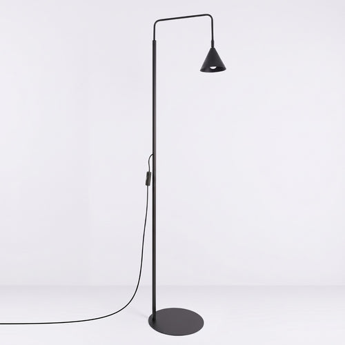 Sollux Lighting Vloerlamp NOX zwart - 30x30x165cm