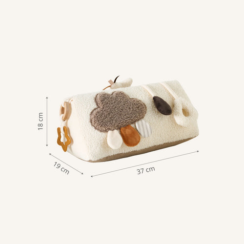 Petite Amélie Activiteiten driehoek - 37 x 19 x 18 cm - beige