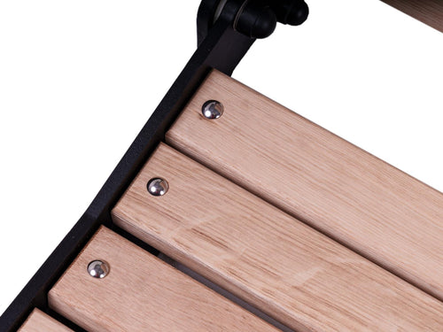 MaximaVida set inklapbare muurbeugels gevelbank Jordaan met rugleuning - vtwonen shop