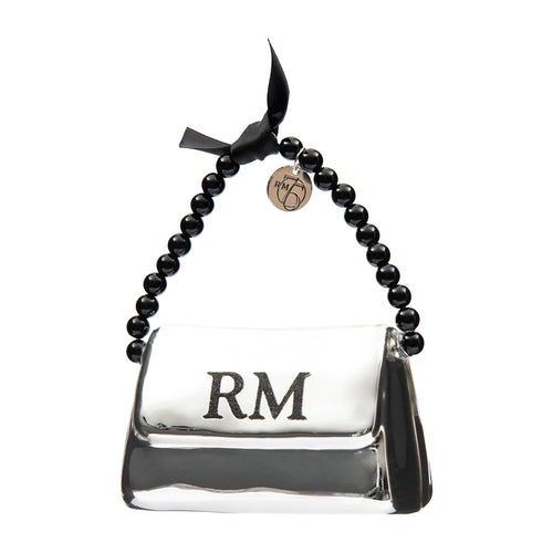 Rivièra Maison RM Classic Handbag Ornament - Glas - Zilver - vtwonen shop