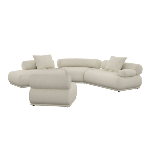 Zuiver Rembrandt 7,5-Zitsbank Rechts Beige