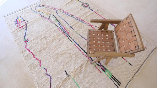 AFK Living vloerkleed Berber - handgemaakt - Wol - 238 x 335 cm