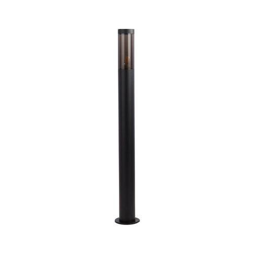 Batton 900 mm buitenpaal, zwarte en gerookte diffusor, IP44