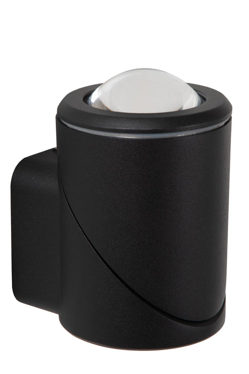 Lucide wandspot ERIN - Geïntegreerde LED - Zwart