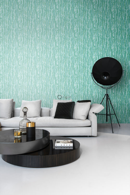 Origin Wallcoverings behang strepen groen - 53 cm x 10,05 m - 347222 - vtwonen shop