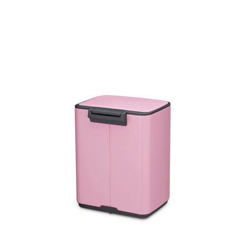 Brabantia Bo Pedaalemmer, 7 liter, stil sluitend, kunststof binnenemmer - Lilac Pink