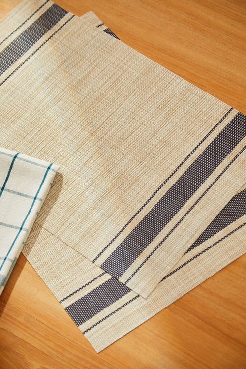 Calma House placemat Pla1 - Blauw - 30x45